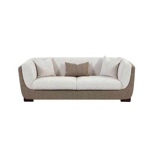 Darfield 3-Seater Fabric Sofa - Beige - With 2-Years Warranty